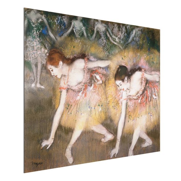 Impressionismus Bilder Edgar Degas - Verbeugende Ballerinen