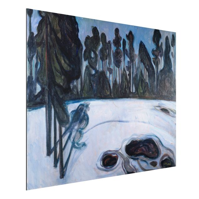 Kunstdruck Expressionismus Edvard Munch - Sternennacht