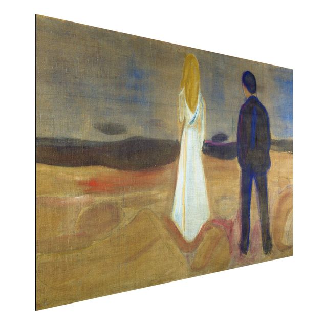 Kunstdruck Expressionismus Edvard Munch - Zwei Menschen