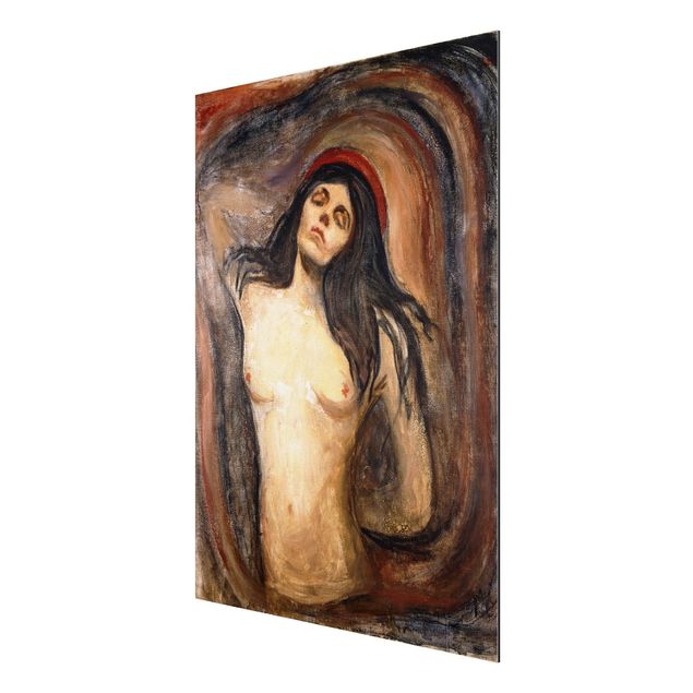 Alu-Dibond Bild - Edvard Munch - Madonna