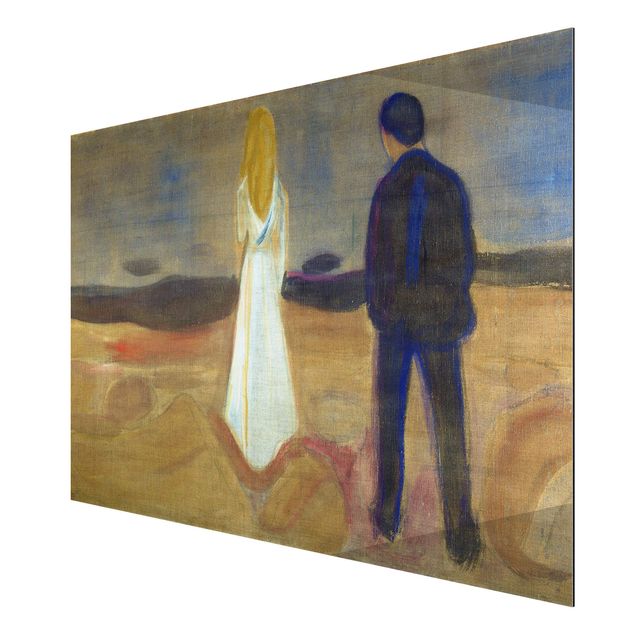 Kunstdrucke Edvard Munch Edvard Munch - Zwei Menschen