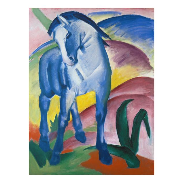 Kunstdruck Expressionismus Franz Marc - Blaues Pferd