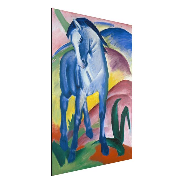 Abstrakte Kunst Bilder Franz Marc - Blaues Pferd