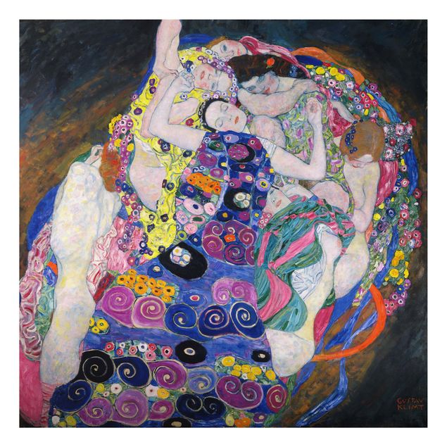 Klimt Gemälde Gustav Klimt - Die Jungfrau