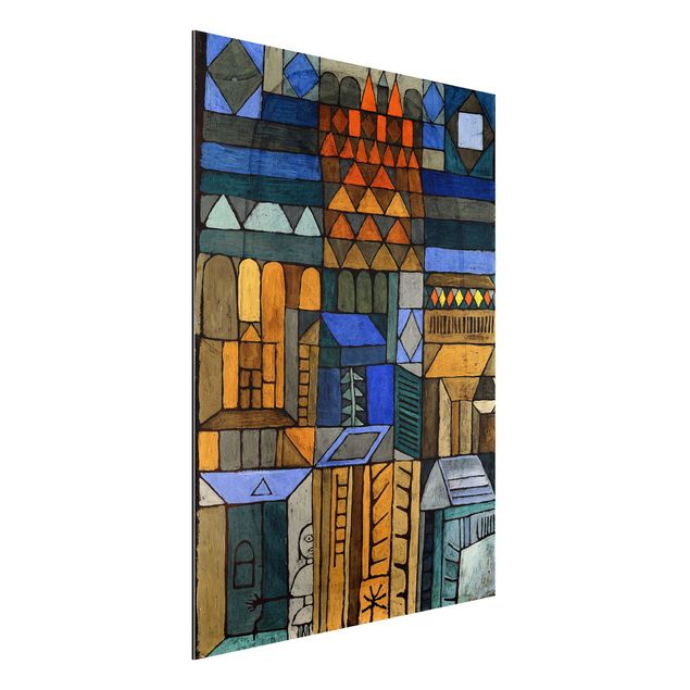 Abstrakte Kunst Paul Klee - Beginnende Kühle