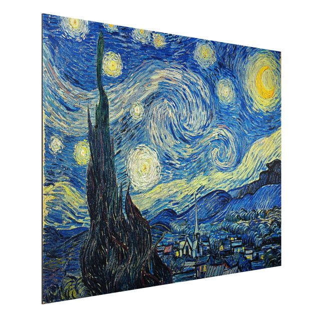 Kunstdrucke Impressionismus Vincent van Gogh - Sternennacht