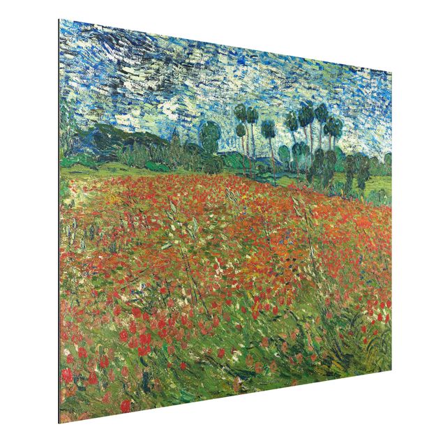 Bilder Impressionismus Vincent van Gogh - Mohnfeld