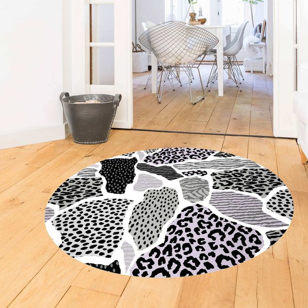 Moderne Teppiche Animalprint Zebra Tiger Leopard Europa