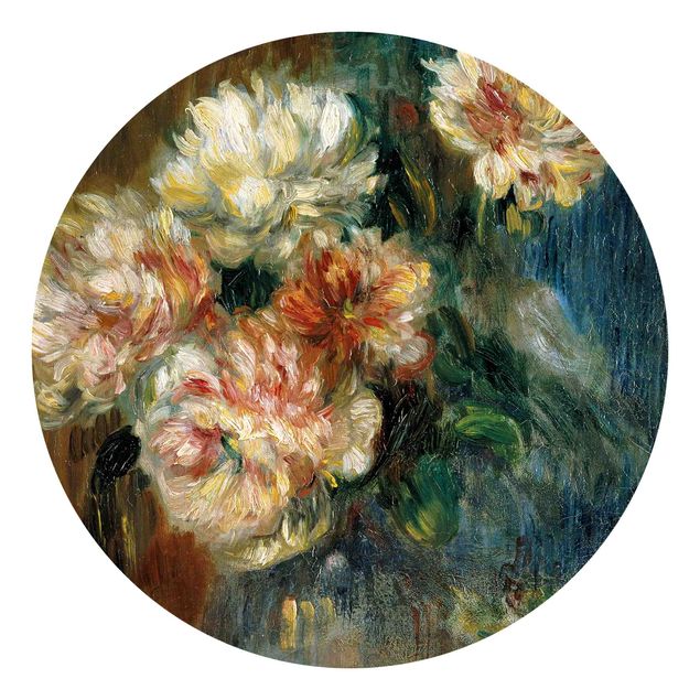 Tapete Landhaus Auguste Renoir - Vase Pfingstrosen