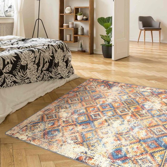 Teppich Orientalisch Außergewöhnlicher Kelim Teppich Vintage