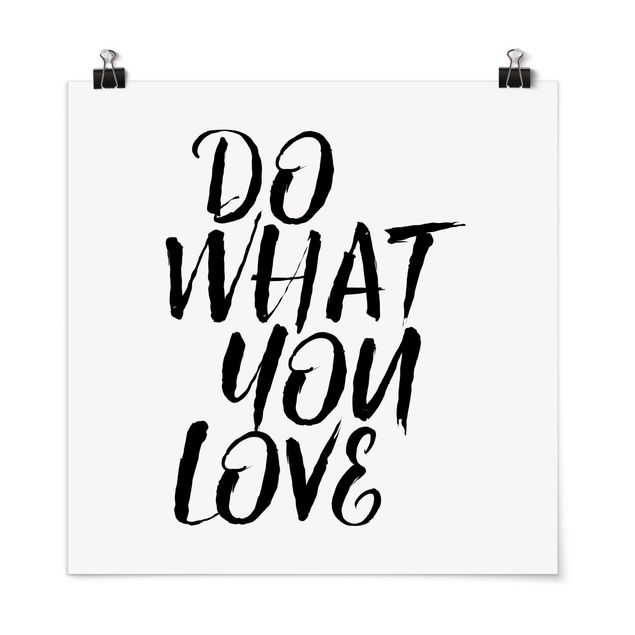 Poster kaufen Do what you love