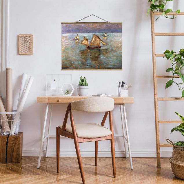 Schöne Wandbilder Claude Monet - Fischerboote