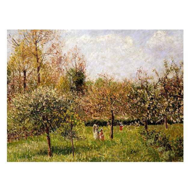 Kunstdrucke Romantik Camille Pissarro - Frühling in Eragny