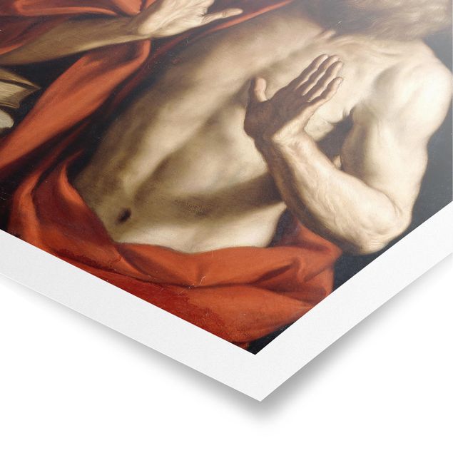 Poster Guercino - Der heilige Hieronymus