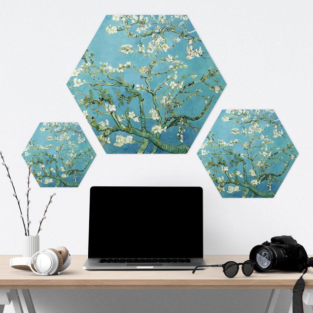 Hexagon Bild Forex - Vincent van Gogh - Mandelblüte