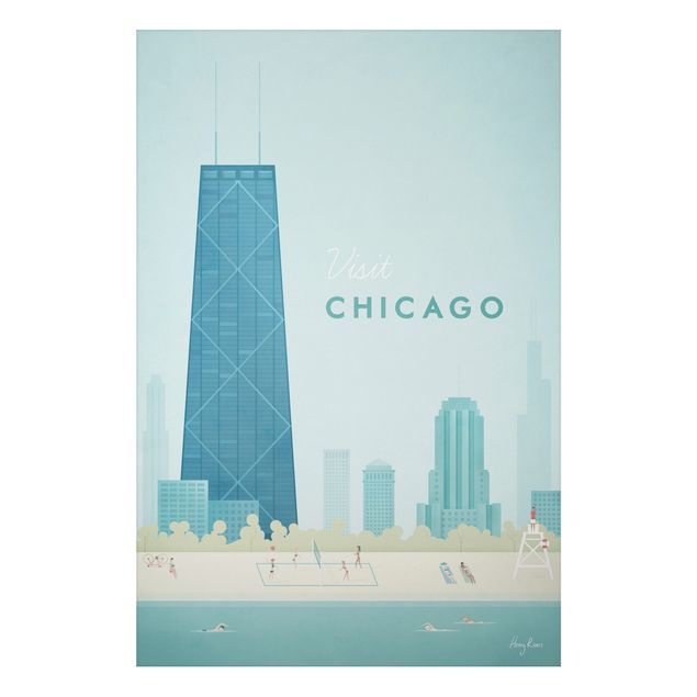 Wandbilder Reiseposter - Chicago