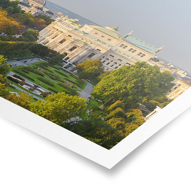Poster - Blick über Wien - Panorama Querformat