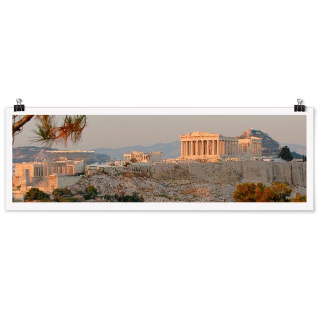 Poster - Akropolis - Panorama Querformat