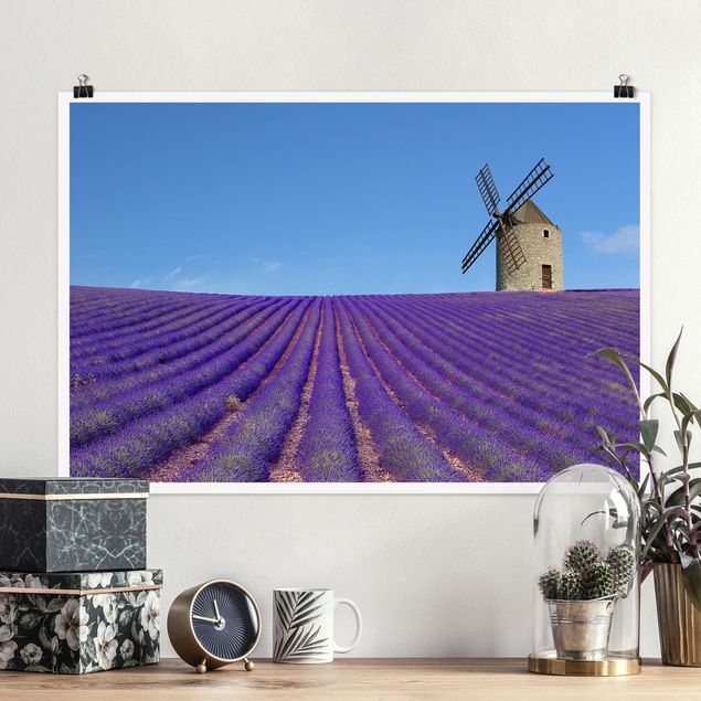 Poster - Lavendelduft in der Provence - Querformat 2:3