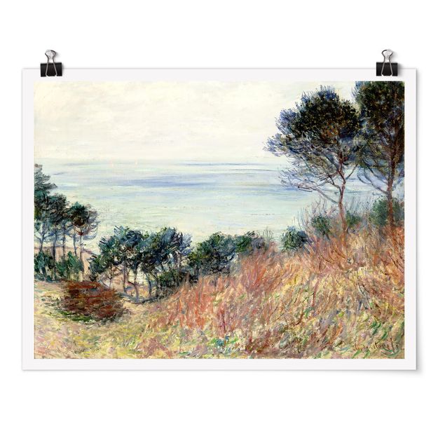 Poster - Claude Monet - Küste Varengeville - Querformat 3:4