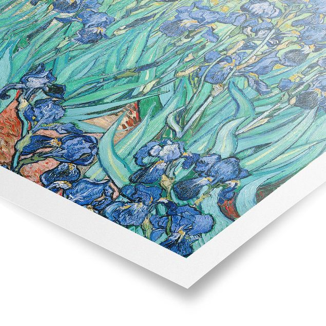 Poster Blumen Vincent van Gogh - Iris