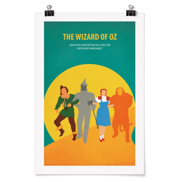 Poster - Filmposter The Wizard of Oz - Hochformat 3:2