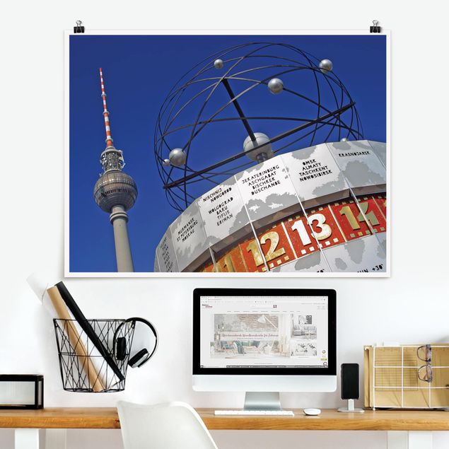 Poster Städte Berlin Alexanderplatz