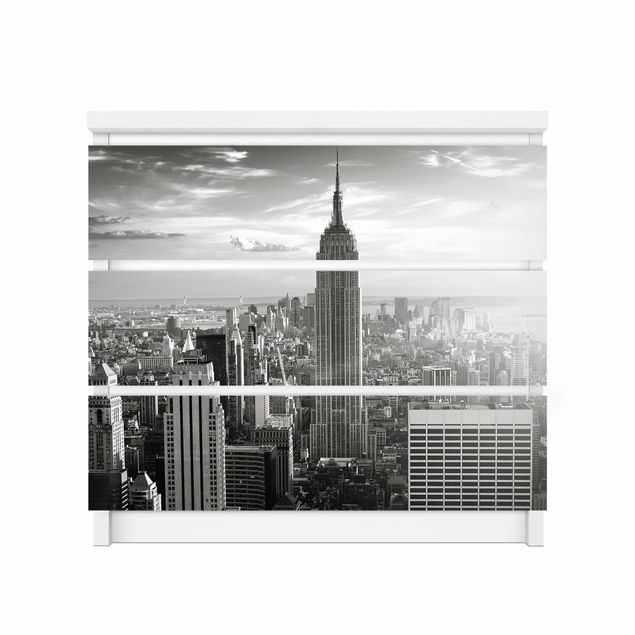 Selbstklebende Folie bunt No.34 Manhattan Skyline Panorama