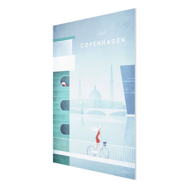 Bilder für die Wand Reiseposter - Kopenhagen