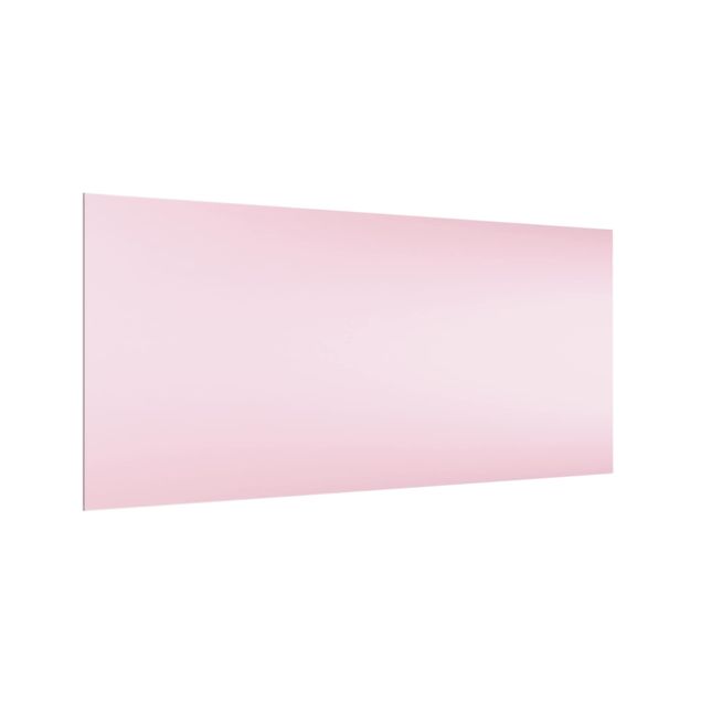 Spritzschutz Glas - Rosé - Querformat - 2:1