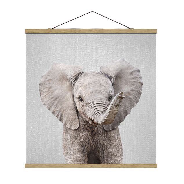Tiere Poster Baby Elefant Elsa