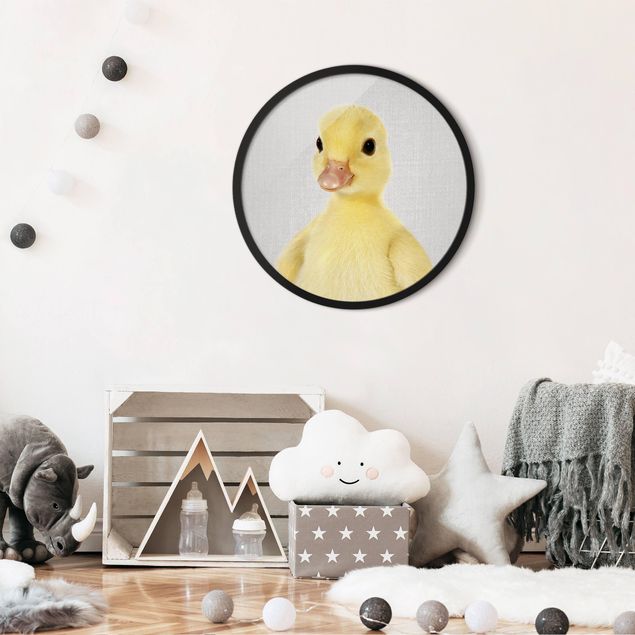 Schöne Wandbilder Baby Ente Emma