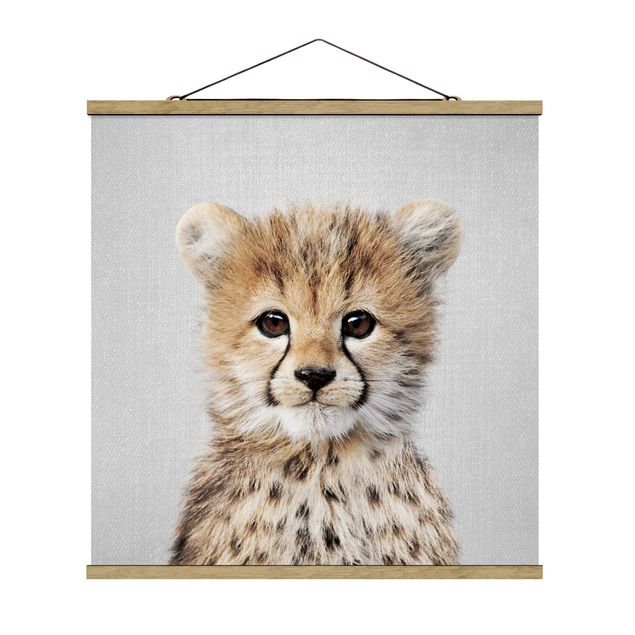 Tiere Poster Baby Gepard Gino