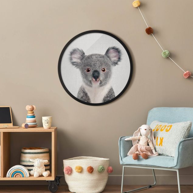 Wandbilder Tiere Baby Koala Klara