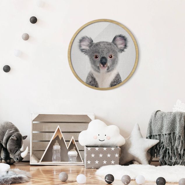 Wandbilder Baby Koala Klara