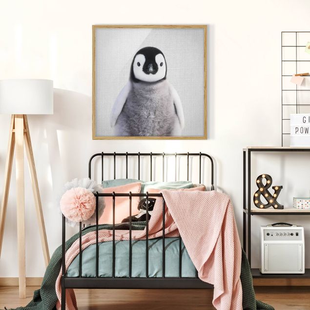 Schöne Wandbilder Baby Pinguin Pepe