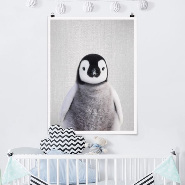 Wandbilder Tiere Baby Pinguin Pepe