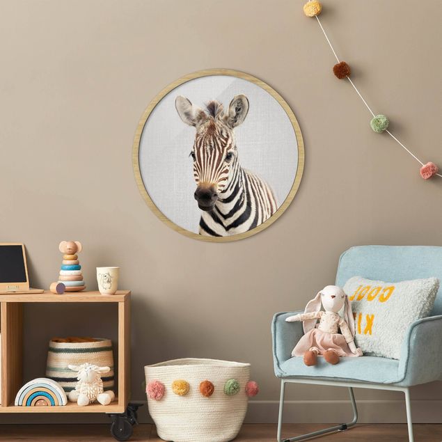 Wandbilder Tiere Baby Zebra Zoey