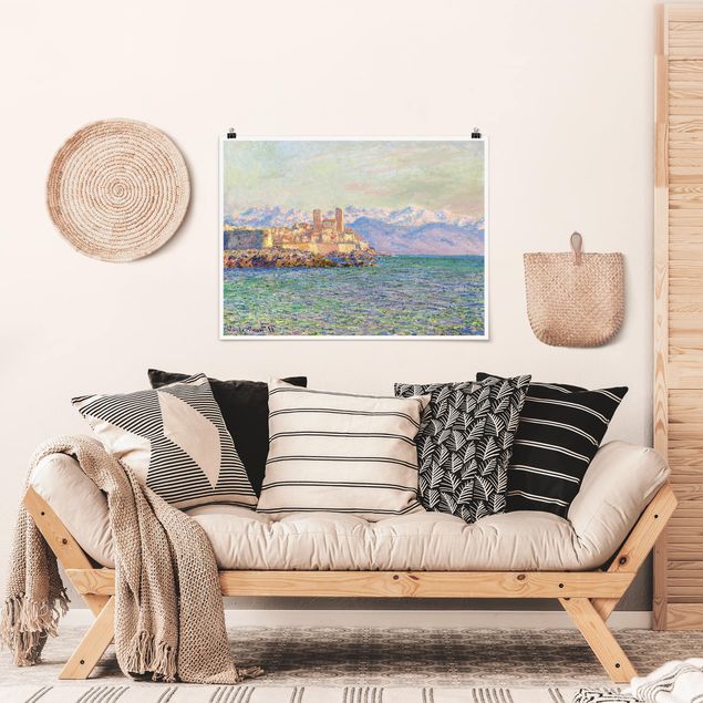 Poster - Claude Monet - Antibes-Le Fort - Querformat 3:4