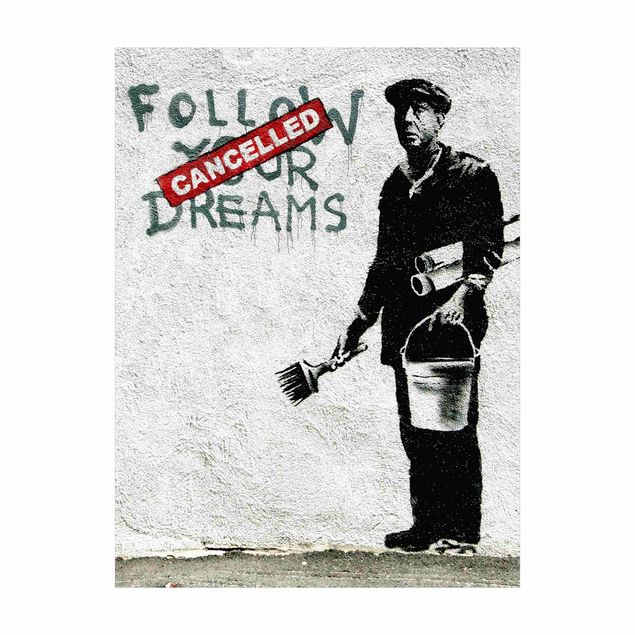 Banksy Art Follow Your Dreams - Brandalised ft. Graffiti by Banksy