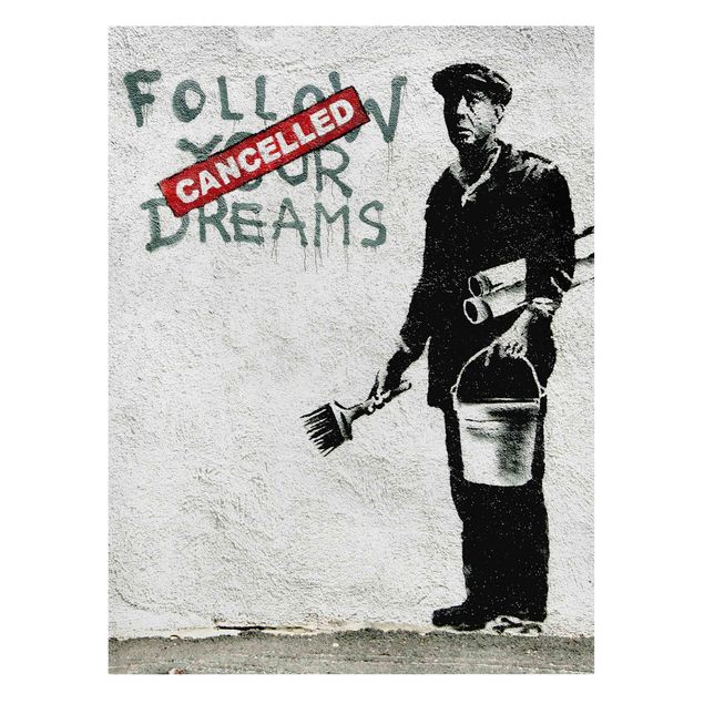 Banksy Artwork Follow Your Dreams - Brandalised ft. Graffiti by Banksy