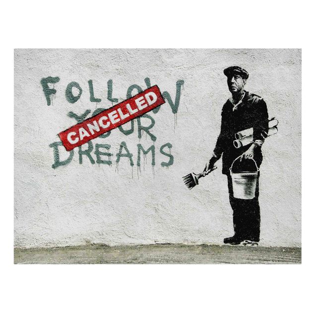 Banksy Bilder Follow Your Dreams - Brandalised ft. Graffiti by Banksy