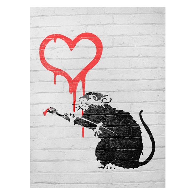 Banksy Artwork Love Rat - Brandalised ft. Graffiti by Banksy