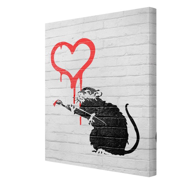 Bilder für die Wand Love Rat - Brandalised ft. Graffiti by Banksy