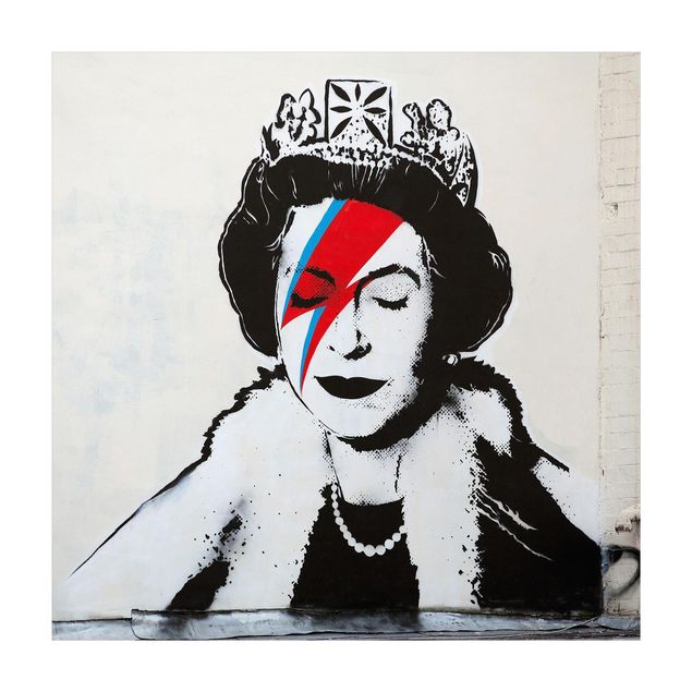 Banksy Artwork Queen Lizzie Stardust - Brandalised ft. Graffiti by Banksy