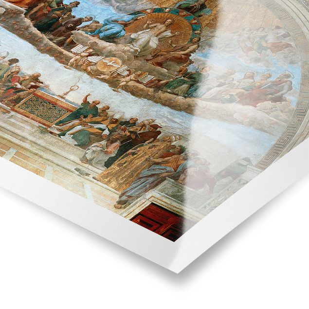 Kunstdrucke Raffael - Disput über das Sakrament