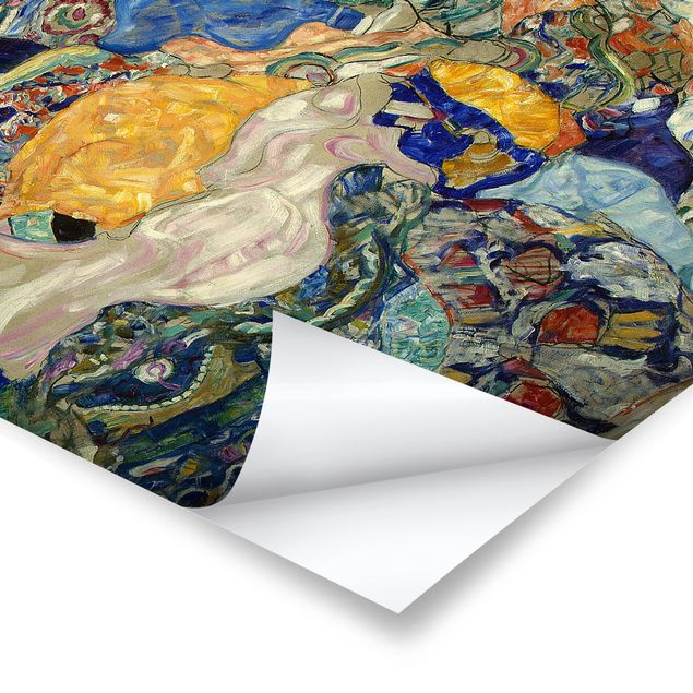 Wandbilder Kunstdruck Gustav Klimt - Baby (Wiege)