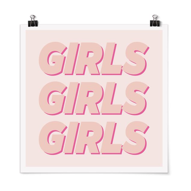 Poster kaufen GIRLS GIRLS GIRLS