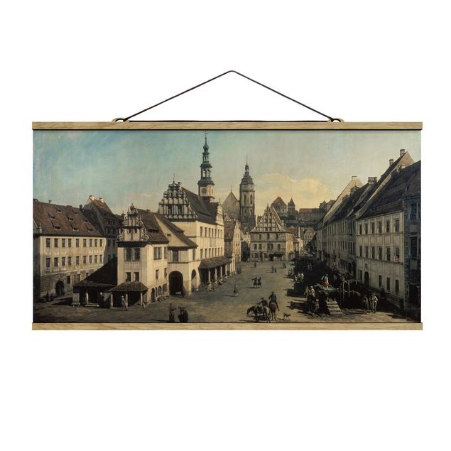 Bernardo Bellotto Bernardo Bellotto - Der Marktplatz in Pirna