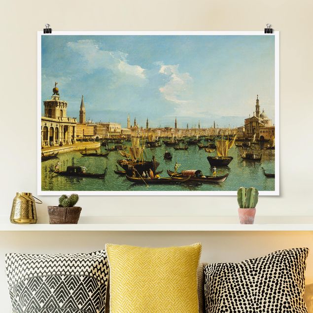 Expressionismus Bilder Bernardo Bellotto - Bacino di San Marco Venedig